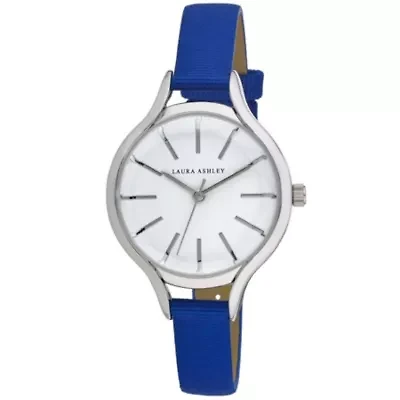 Case Canvas Blue Strap Watch