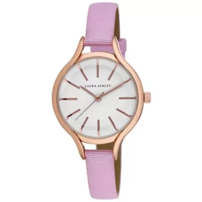 Case Canvas Pink Strap Watch