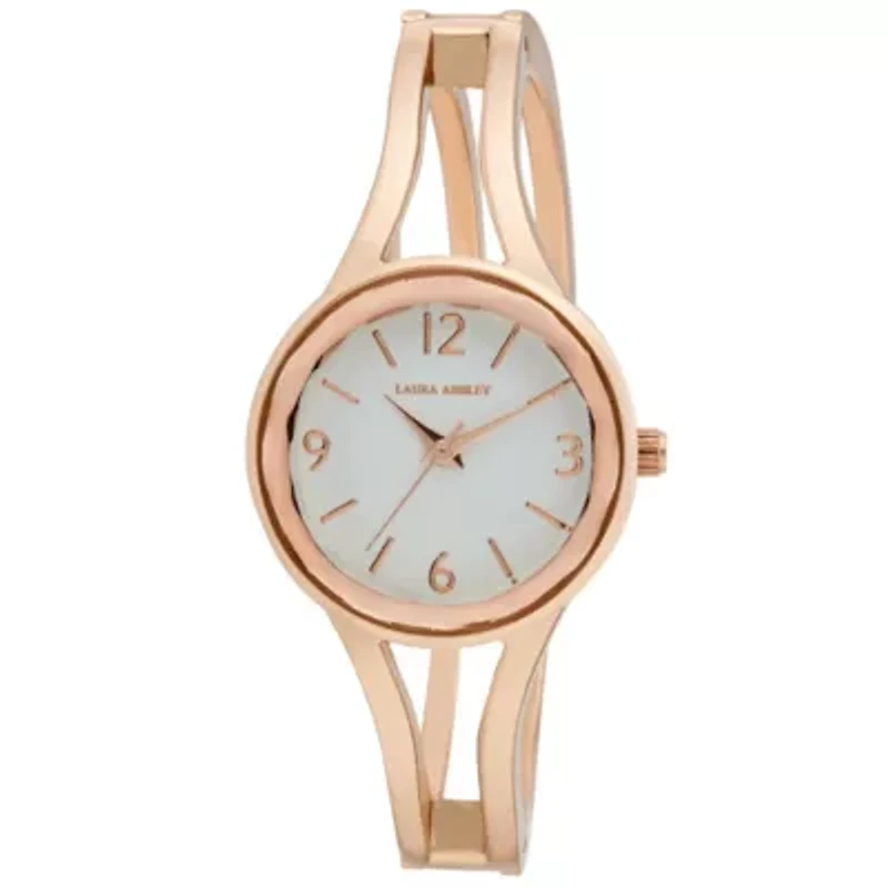 Faceted Crystal Bangle Watch