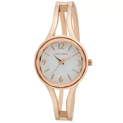 Faceted Crystal Bangle Watch