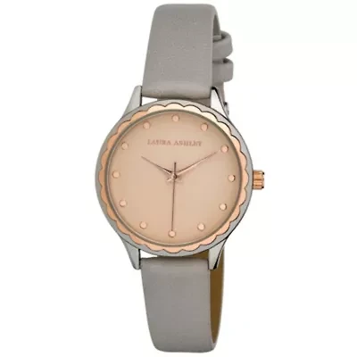 Fluted Dial Strap Watch
