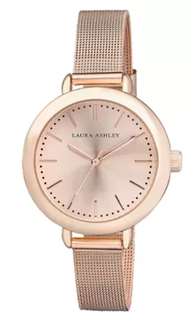 Round Case Mesh Watch