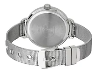 Round Case Mesh Watch