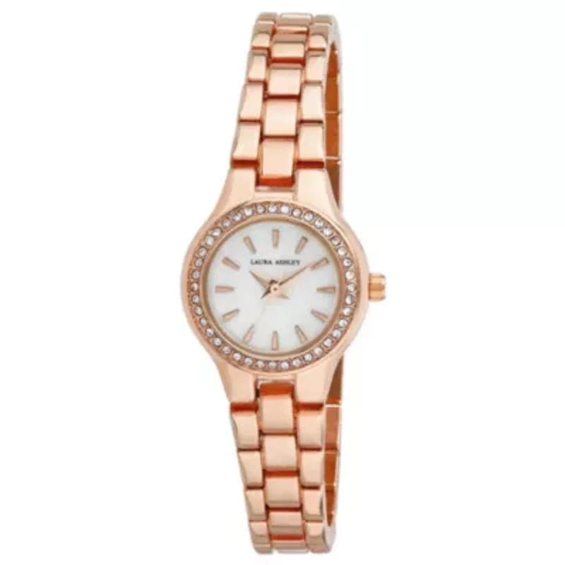 Crystal Bezel Bracelet Watch