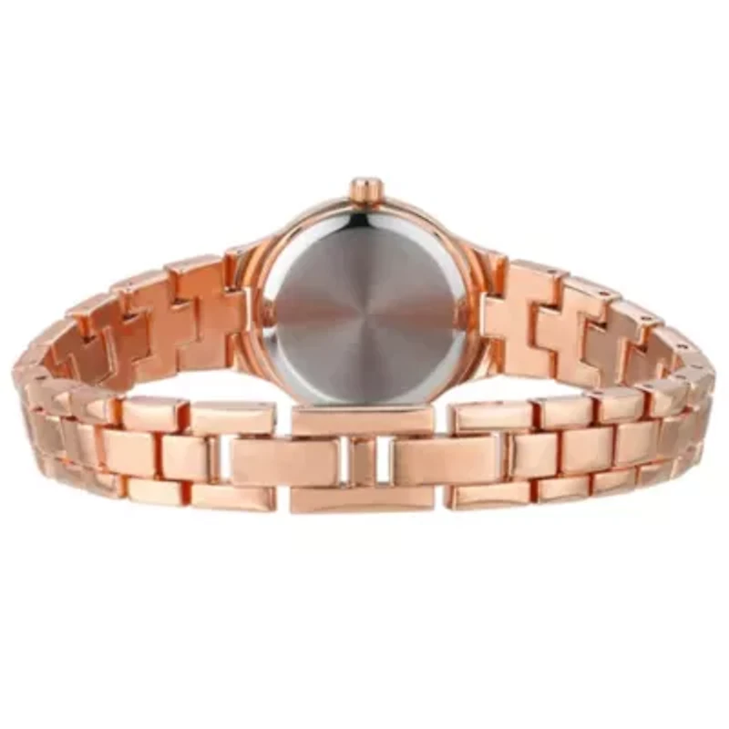Crystal Bezel Bracelet Watch