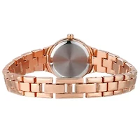 Crystal Bezel Bracelet Watch