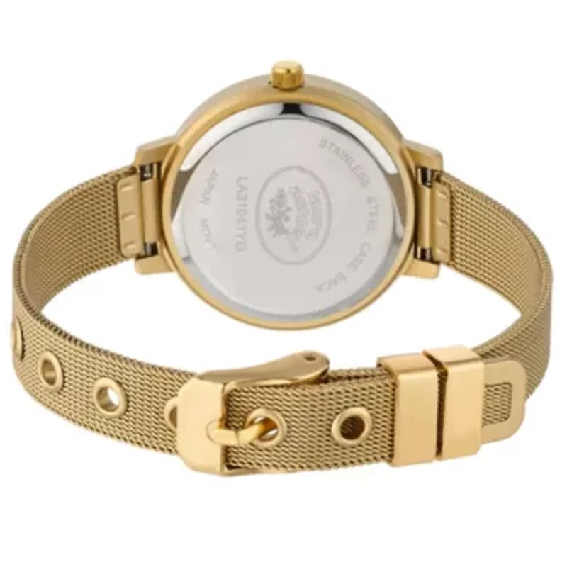 Mesh Powdered Glitz Dial Watch