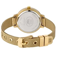 Mesh Powdered Glitz Dial Watch