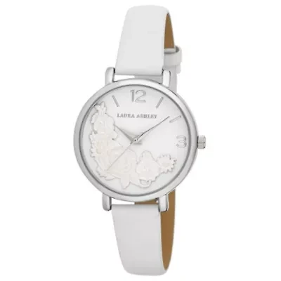 Round Floral Bounty Strap Watch