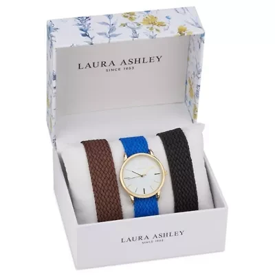 Watch Set 3 Interchangeable Fabric Straps