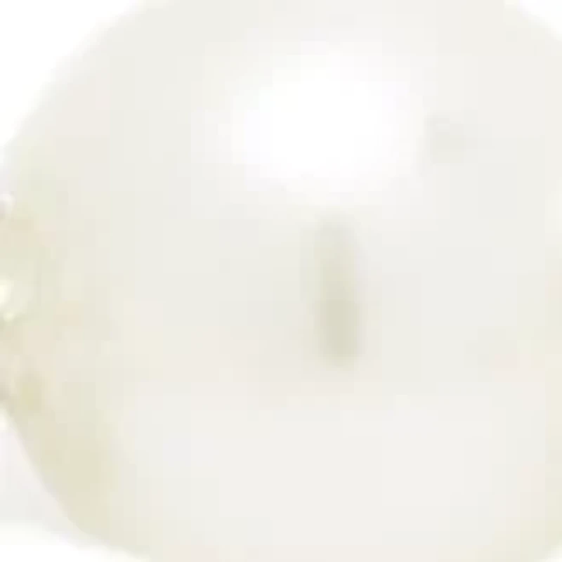 Silver Tone Stretch Pearl Fireball Bracelet