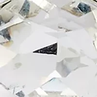 Silver Tone White Pearl Bangle Bracelet