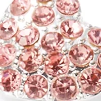 Pavé Heart Station Necklace