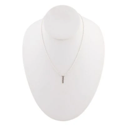 Delicate Bar Sterling Silver Necklace