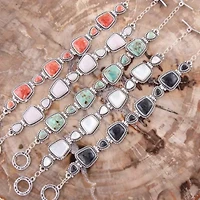 Sedona Turquoise and Sterling Silver Toggle Bracelet