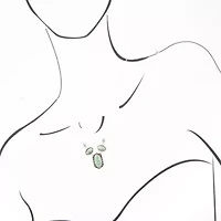 Shielded Turquoise and Sterling Silver Necklace