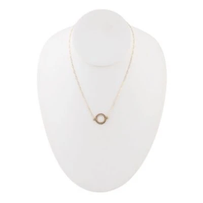 Bronze Marcasite Necklace