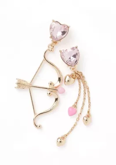Heart Arrow Mismatch Earrings