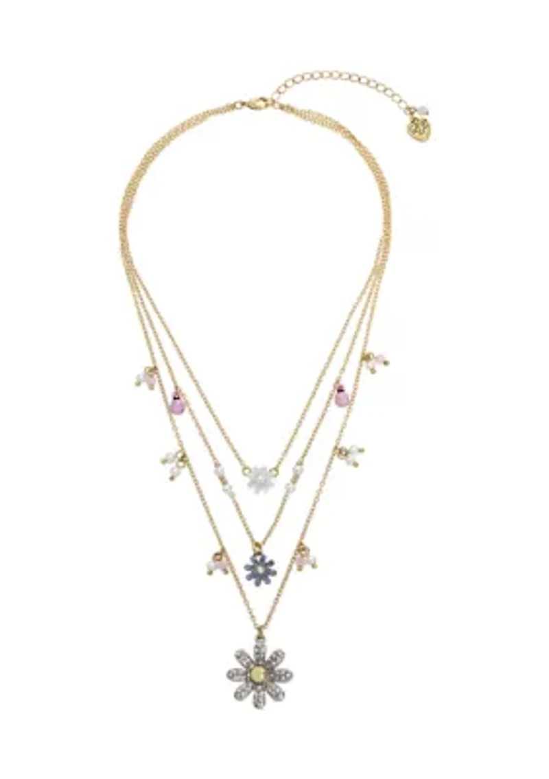 Daisy Layered Necklace
