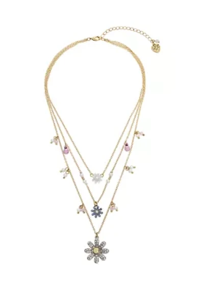 Daisy Layered Necklace