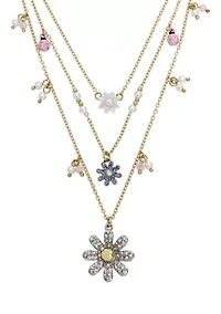 Daisy Layered Necklace