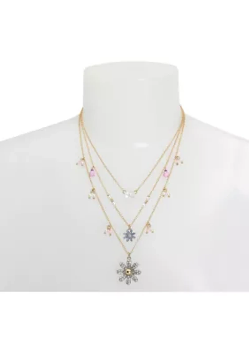 Daisy Layered Necklace