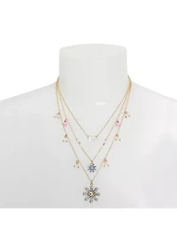 Daisy Layered Necklace