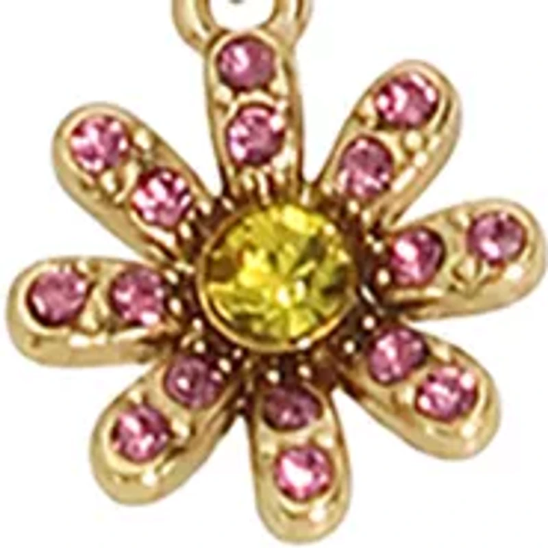 Set of Daisy Charm Choker Necklaces