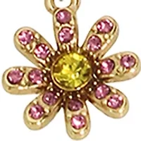 Set of Daisy Charm Choker Necklaces