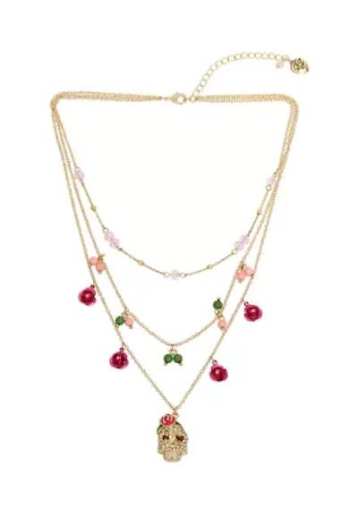Skull Layered Necklace