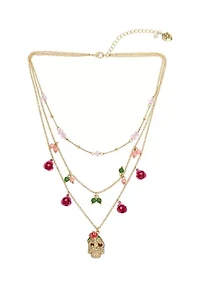 Skull Layered Necklace