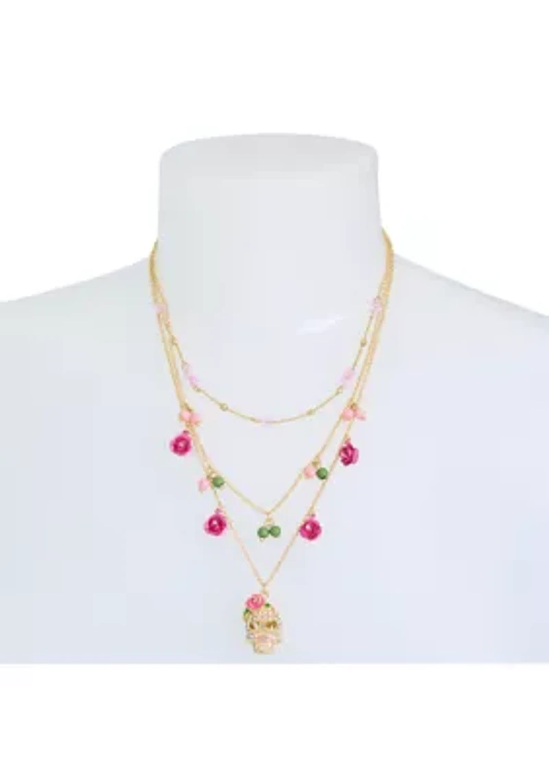 Skull Layered Necklace