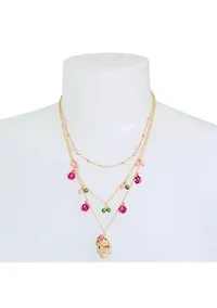 Skull Layered Necklace