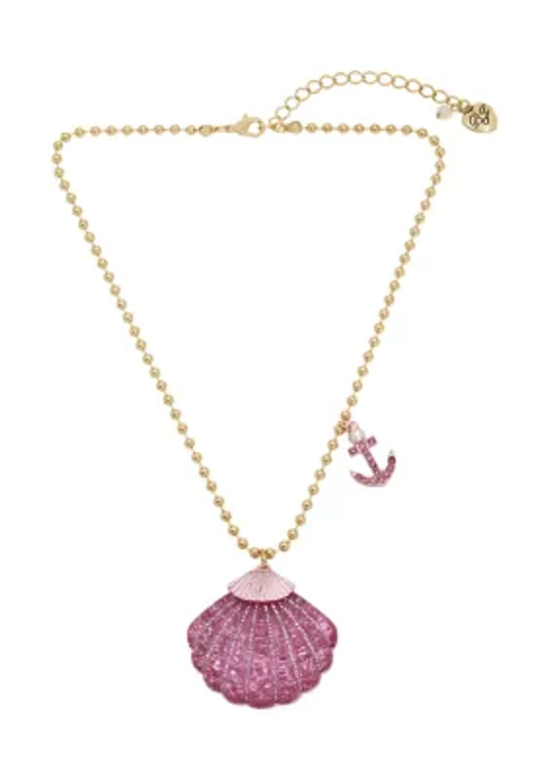 Seashell Pendant Necklace