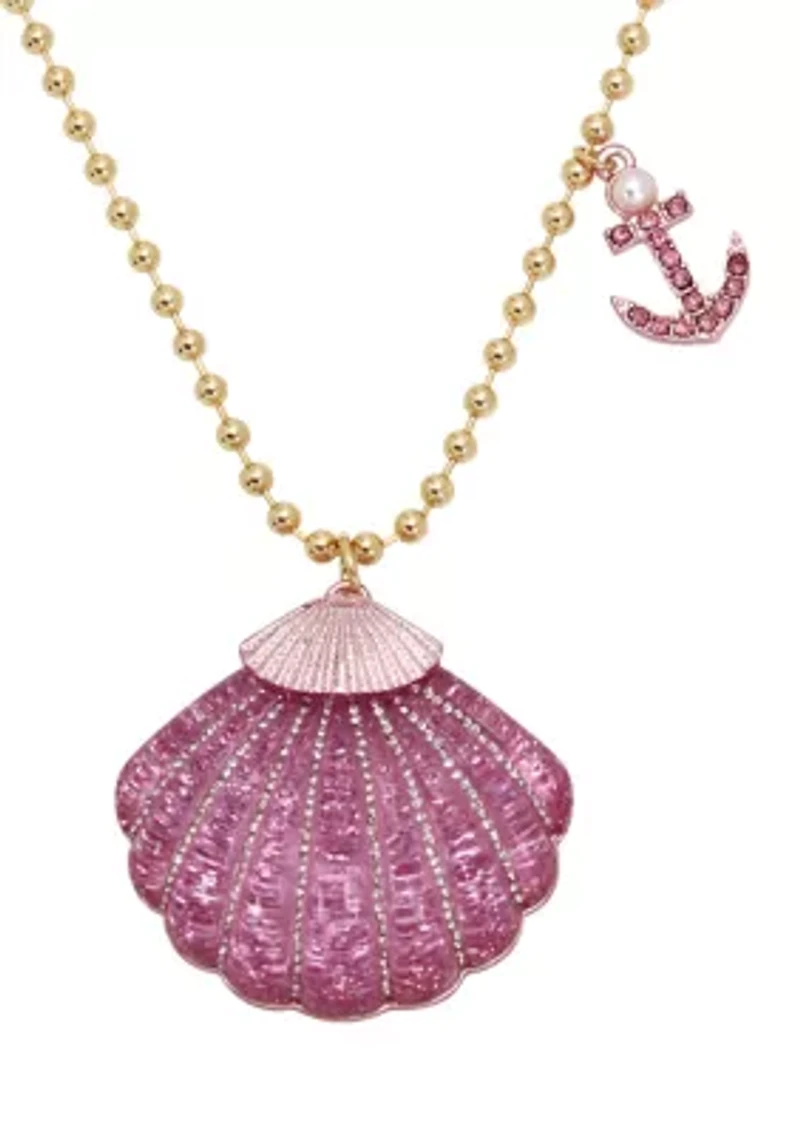 Seashell Pendant Necklace