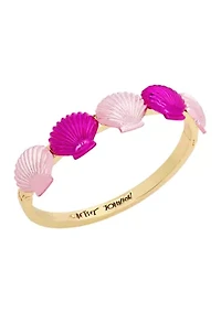 Seashell Bangle Bracelet