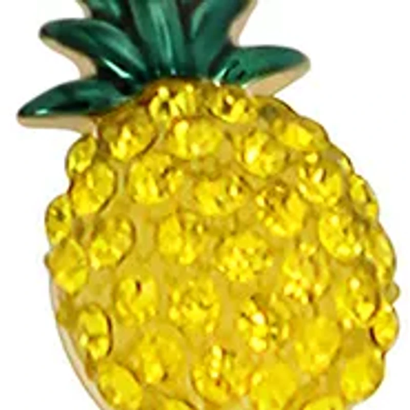 Pineapple Charm Stretch Bracelet