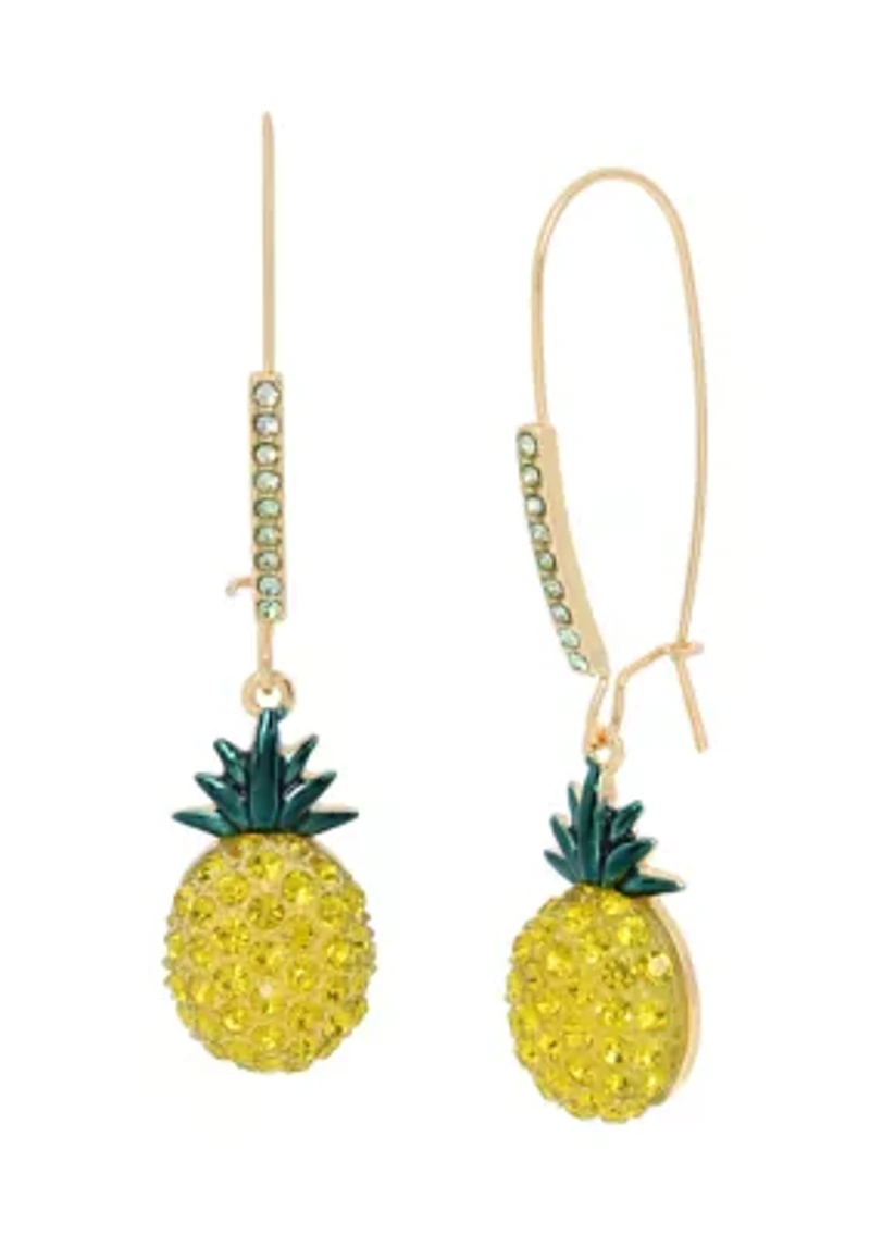 Pineapple Dangle Earrings