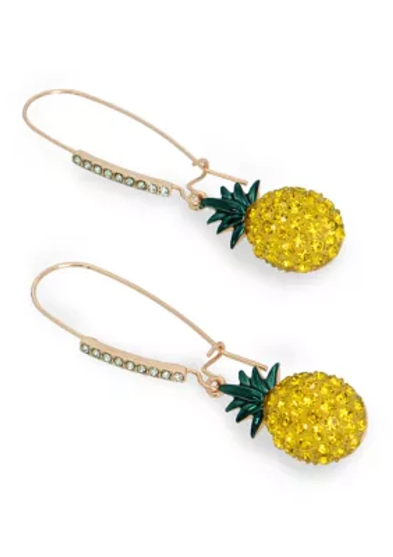 Pineapple Dangle Earrings