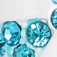 Beach Ball Stud and Hoop Duo Earrings Set