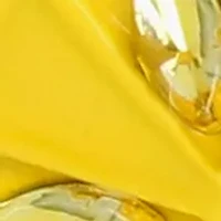 Lemon Charm Huggie Duo Earrings Set