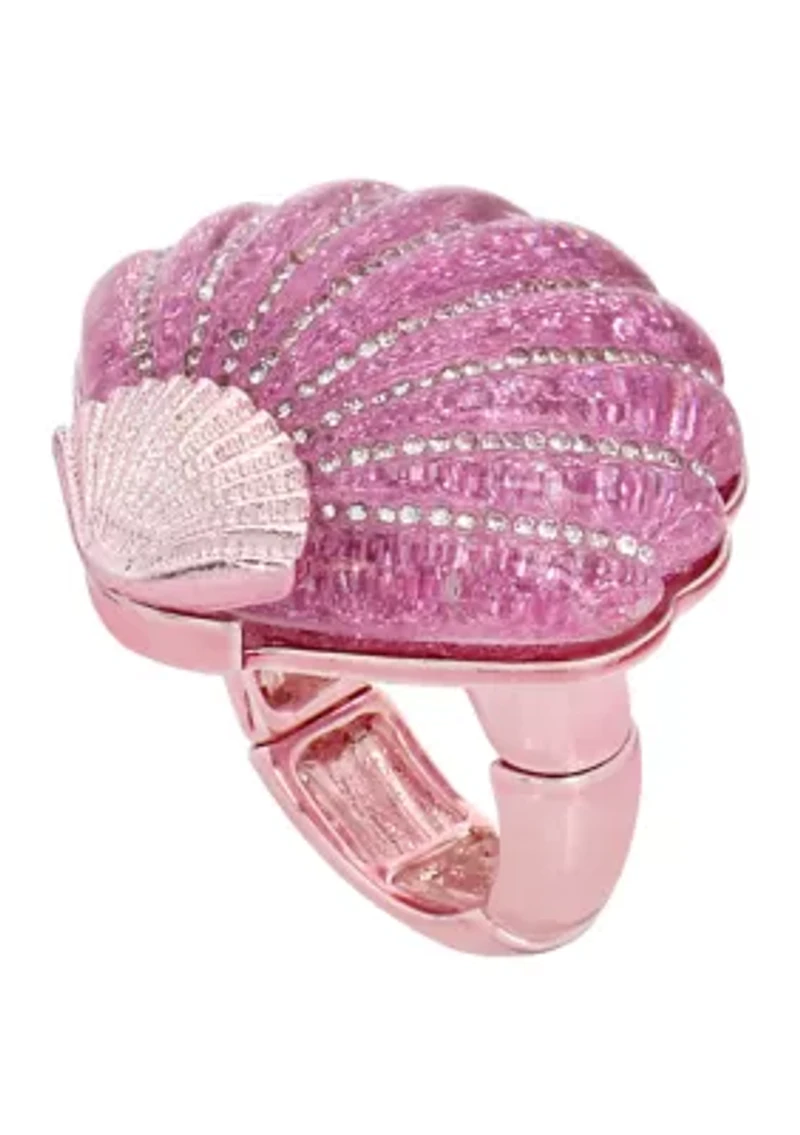 Seashell Cocktail Ring