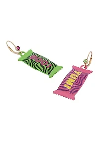 Candy Mismatch Drop Earrings