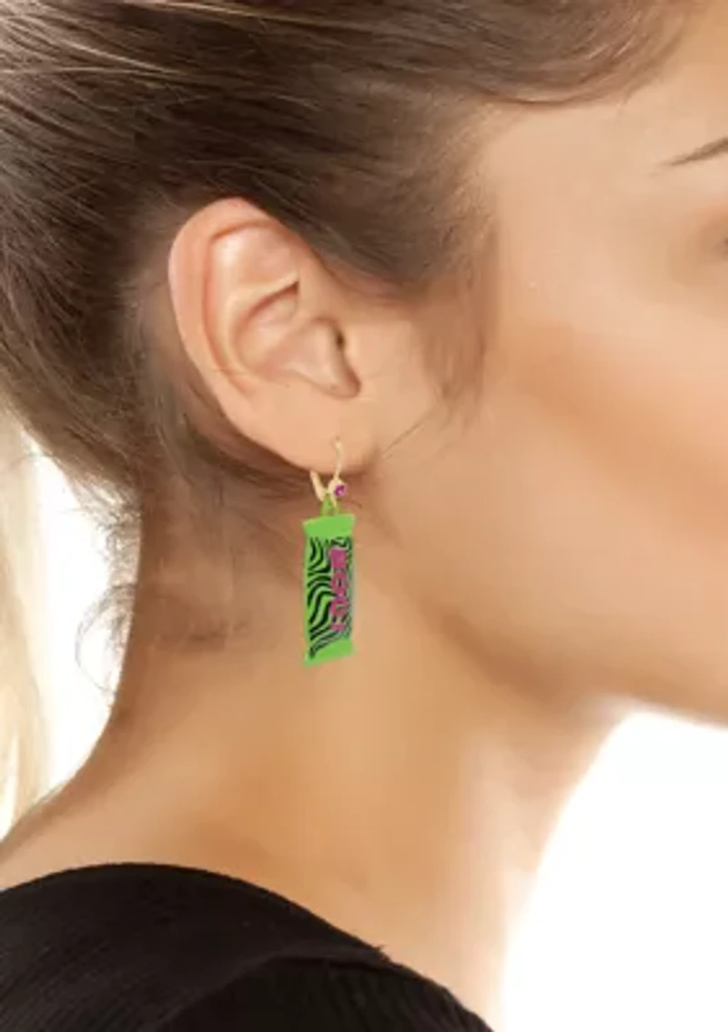 Candy Mismatch Drop Earrings