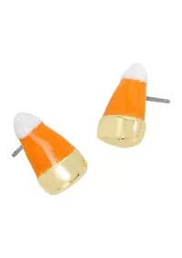 Candy Corn Stud Earrings