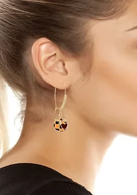 Pumpkin Dangle Earrings