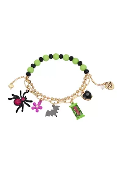 Halloween Charm Stretch Bracelet