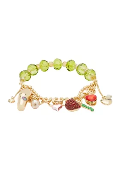 Autumn Charm Stretch Bracelet