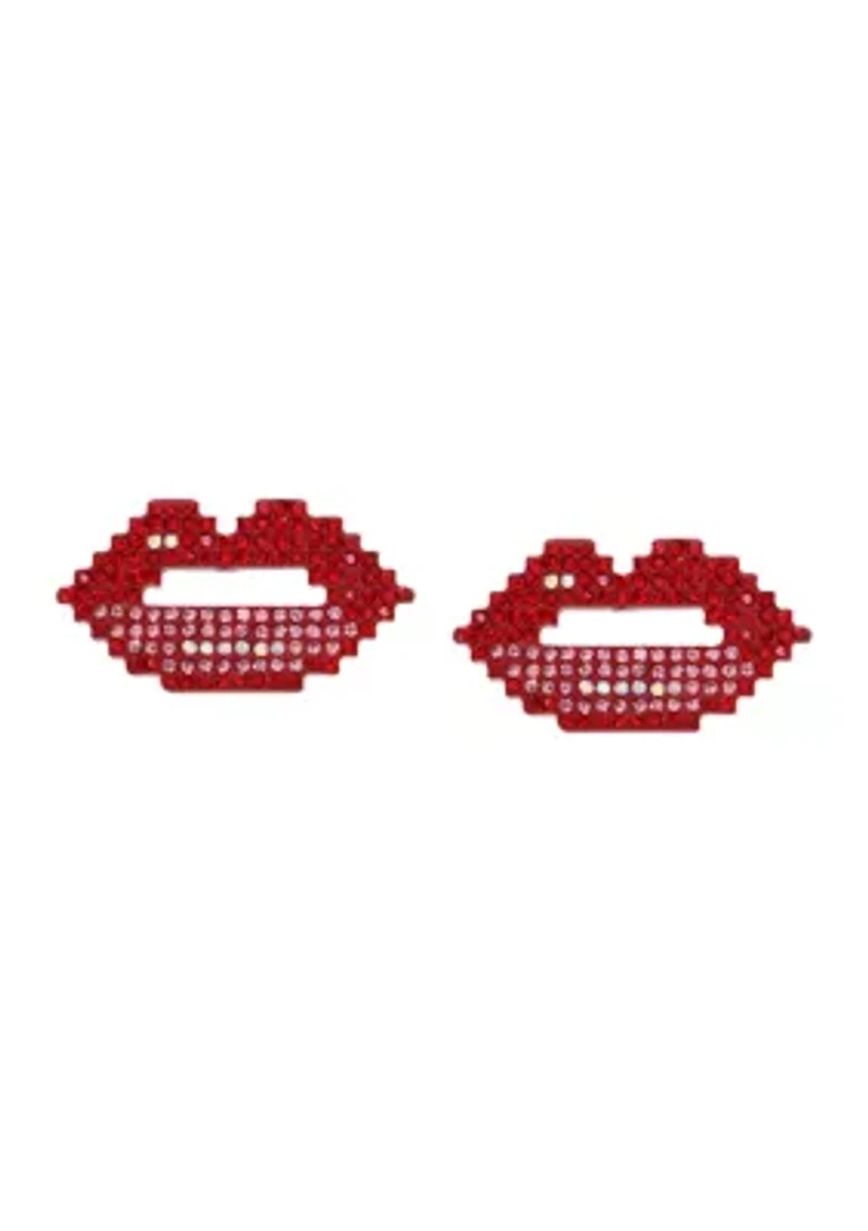 Sweetheart Lips Stud Earrings