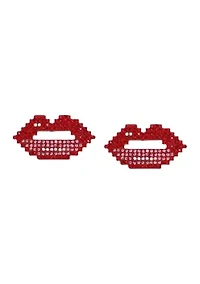 Sweetheart Lips Stud Earrings